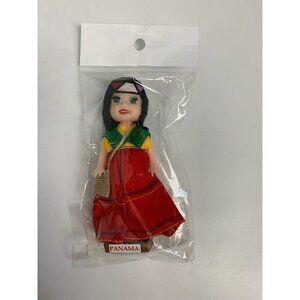 Panama Folk National Dress Travel suvenir COLLECTION Small Girl DOLL New